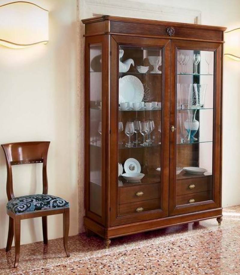 Vitrina 2 usi Bourbon